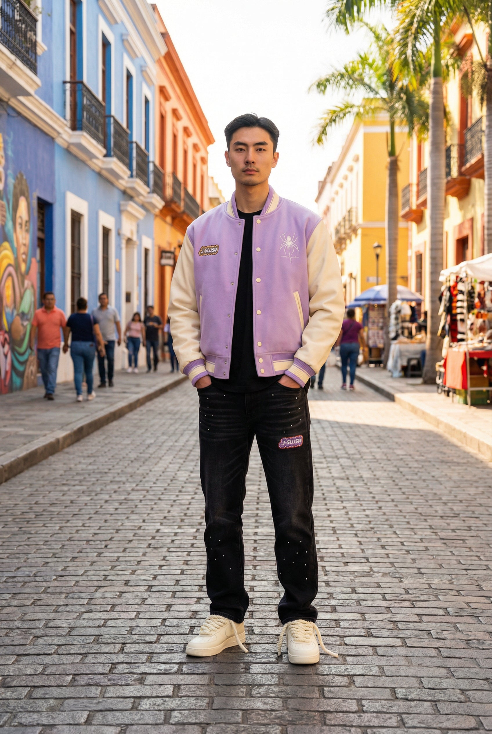 J-SLUSH VARSITY SPIDER JACKET