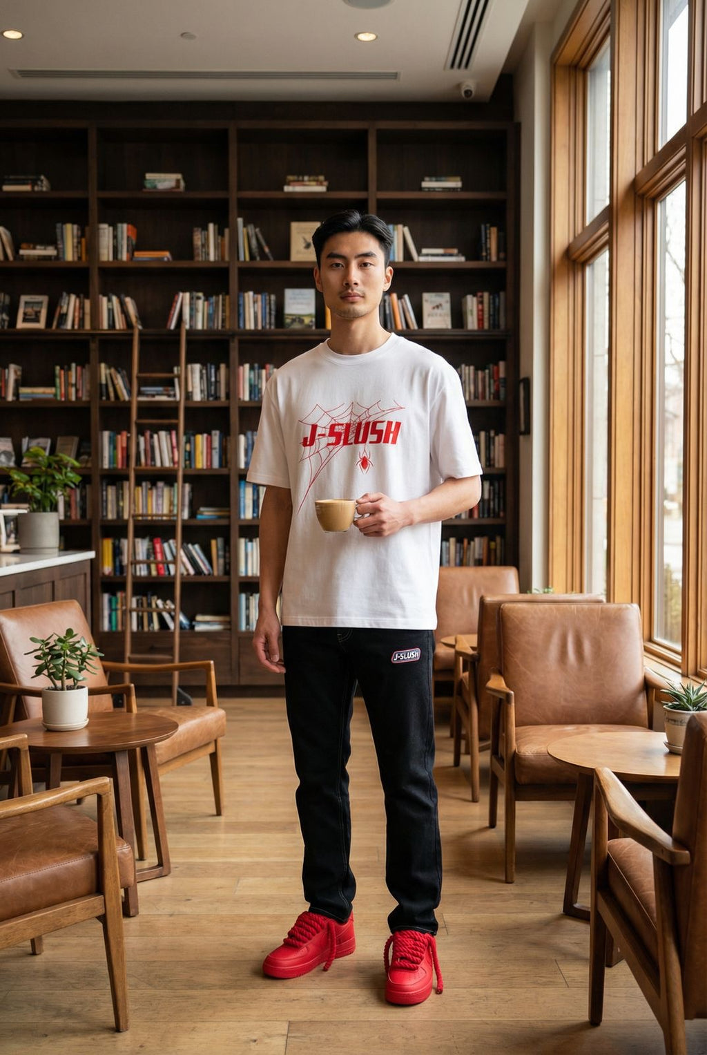 J-SLUSH WHITE T SHIRT