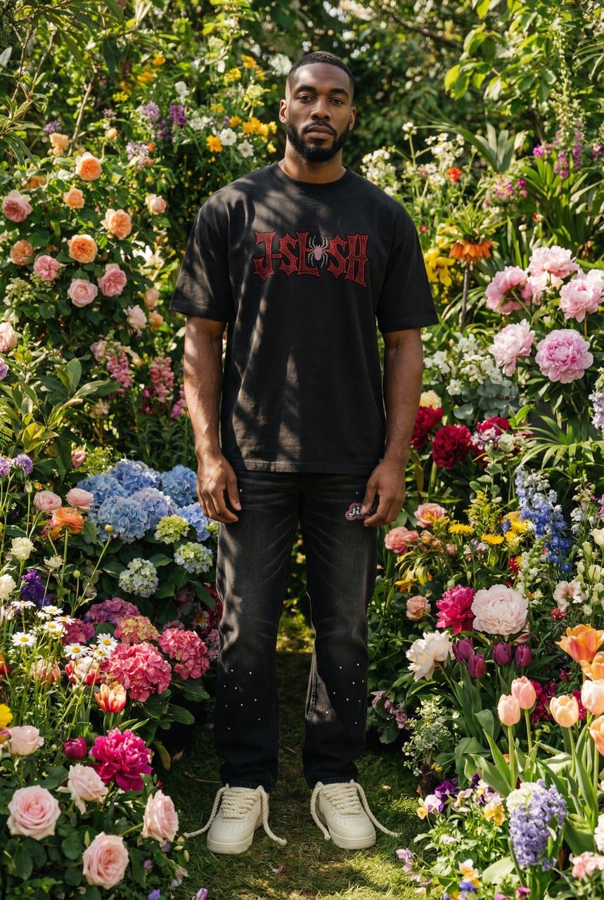 J SPIDER WEB AND SPIDER TEE