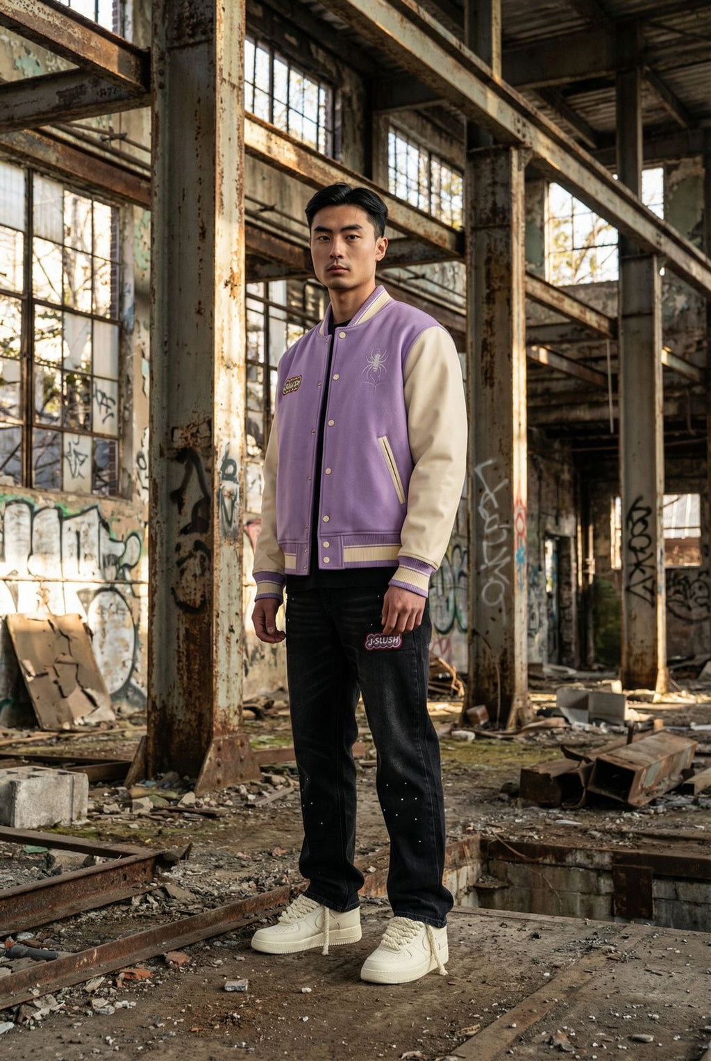 J-SLUSH VARSITY SPIDER JACKET